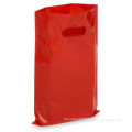 Red Recyclable Plastic Die-cut Bags Pe Polybag 0.025mm - 0.06mm Thickness